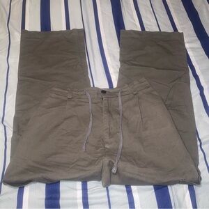 Grayish Green Cargo Pants